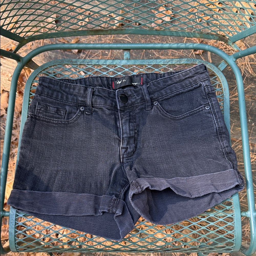 BDG Black/Dark Wash Jean Shorts